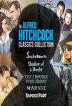 The Alfred Hitchcock 5-Movie Classics Collection 4K Digital Code (Redeems in MA; 4K Vudu Fandango at Home & 4K iTunes Apple TV Transfer From Movies Anywhere) (5 Movies, 1 Code - Saboteur; Shadow of a Doubt; The Trouble with Harry; Marnie; Family Plot)