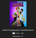 Hotel Transylvania: Transformania HD Digital Code (2023) (Redeems in Movies Anywhere; HDX Vudu & HD iTunes & HD Google TV Transfer From Movies Anywhere)