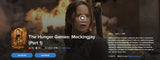 The Hunger Games: Mockingjay Part 1 HD Digital Code (2014) (Redeems in Movies Anywhere; HDX Vudu Fandango at Home & HD iTunes Apple TV Transfer From Movies Anywhere)