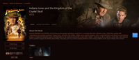 Indiana Jones and the Kingdom of the Crystal Skull iTunes Apple TV 4K Digital Code (2008)