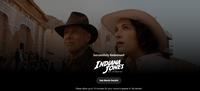Indiana Jones and the Dial of Destiny 4K Digital Code (2023) (Redeems in Movies Anywhere; UHD Vudu & 4K iTunes Transfer From Movies Anywhere)