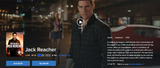Jack Reacher Vudu Fandango at Home HDX Digital Code (2012)