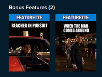 Jack Reacher Vudu Fandango at Home HDX Digital Code (2012)