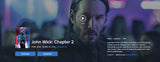 John Wick: Chapter 2 iTunes Apple TV 4K Digital Code (2017) (Redeems in iTunes Apple TV; 4K Vudu Fandango Transfers Across Movies Anywhere)