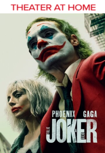 Joker: Folie à Deux 4K Digital Code (2024) (Redeems in Movies Anywhere; 4K Vudu Fandango at Home & 4K iTunes Apple TV Transfer From Movies Anywhere)