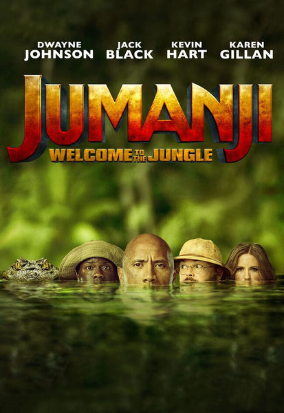 Jumanji: Welcome to the Jungle HD Digital Code (2017) (Redeems in Movies Anywhere; HDX Vudu Fandango at Home & HD iTunes Apple TV Transfer From Movies Anywhere)