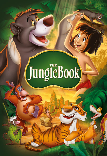 The Jungle Book HD Digital Code (1967 animated) (Redeems in Movies Anywhere; HDX Vudu & HD iTunes Transfer From Movies Anywhere)
