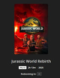 Jurassic World Rebirth 4K Digital Code (2025) (Redeems in Movies Anywhere; 4K Vudu Fandango at Home & 4K iTunes Apple TV Transfer From Movies Anywhere)