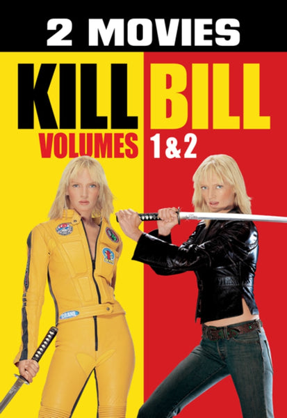 Kill Bill Double Feature 2-Movie Collection Vudu Fandango at Home 4K Digital Codes (2 Movies, 2 Codes)