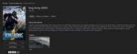 King Kong 4K Digital Code (2005 Theatrical Version) (Redeems in Movies Anywhere; 4K Vudu Fandango at Home & 4K iTunes Apple TV Transfer From Movies Anywhere)
