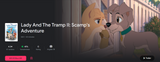 Lady and the Tramp II: Scamp's Adventure Google TV HD Digital Code (2001) (Redeems in Google TV; HD Movies Anywhere & HDX Vudu & HD iTunes Transfer Across Movies Anywhere)