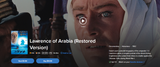 Lawrence of Arabia 4K Digital Code (1962 Restored Version) (Redeems in Movies Anywhere; 4K Vudu Fandango at Home & 4K iTunes Apple TV Transfer From Movies Anywhere)