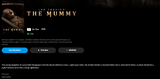 Lee Cronin's The Mummy HD Digital Code (2026) (Redeems in Movies Anywhere; HDX Vudu Fandango & HD iTunes Apple TV Transfer From Movies Anywhere)