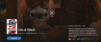 Lilo & Stitch 4K Digital Code (2025) (Redeems in Movies Anywhere; 4K Vudu Fandango at Home & 4K iTunes Apple TV Transfer From Movies Anywhere)