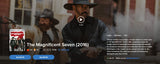 The Magnificent Seven Vudu Fandango at Home HDX Digital Code (2016)