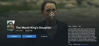 The Marsh King's Daughter Vudu HDX Digital Code (2023)