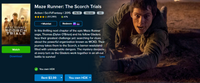 Maze Runner: The Scorch Trials HD Digital Code (2015) (Redeems in Movies Anywhere; HDX Vudu & HD iTunes & HD Google TV Transfer From Movies Anywhere)