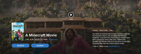 A Minecraft Movie 4K Digital Code (2025) (Redeems in Movies Anywhere; 4K Vudu Fandango at Home & 4K iTunes Apple TV Transfer From Movies Anywhere)