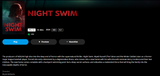 Night Swim HD Digital Code (2024) (Redeems in Movies Anywhere; HDX Vudu Fandango at Home & HD iTunes Apple TV Transfer From Movies Anywhere)