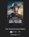 The Outlaw Josey Wales 4K Digital Code (1976) (Redeems in Movies Anywhere; 4K Vudu Fandango & 4K iTunes Apple TV Transfer From Movies Anywhere)