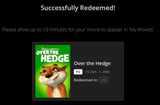 Over the Hedge HD Digital Code (2006) (Redeems in Movies Anywhere; HDX Vudu Fandango at Home & HD iTunes Apple TV Transfer From Movies Anywhere)