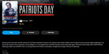 Patriots Day HD Digital Code (2017) (Redeems in Movies Anywhere; HDX Vudu Fandango at Home & HD iTunes Apple TV Transfer From Movies Anywhere)