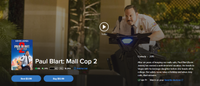 Paul Blart: Mall Cop 2 HD Digital Code (2015) (Redeems in Movies Anywhere; HDX Vudu Fandango at Home & HD iTunes Apple TV Transfer From Movies Anywhere)