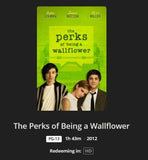 The Perks of Being a Wallflower HD Digital Code (2012) (Redeems in Movies Anywhere; HDX Vudu Fandango at Home & HD iTunes Apple TV Transfer From Movies Anywhere)