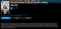 Pocahontas 2: Journey to a New World HD Digital Code (1998) (Redeems in Movies Anywhere; HDX Vudu Fandango at Home & HD iTunes Apple TV Transfer From Movies Anywhere)