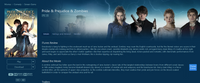 Pride and Prejudice and Zombies 4K Digital Code (2016) (Redeems in Movies Anywhere; UHD Vudu Fandango at Home & 4K iTunes Apple TV Transfer From Movies Anywhere)