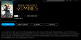 Pride and Prejudice and Zombies 4K Digital Code (2016) (Redeems in Movies Anywhere; UHD Vudu Fandango at Home & 4K iTunes Apple TV Transfer From Movies Anywhere)