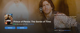 Prince of Persia: The Sands of Time HD Digital Code (2010) (Redeems in Movies Anywhere; HDX Vudu Fandango at Home & HD iTunes Apple TV Transfer From Movies Anywhere)