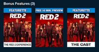 The RED 2-Movie Collection Vudu Fandango at Home 4K Digital Code (2 Movies, 1 Code)