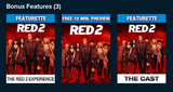 The RED 2-Movie Collection Vudu Fandango at Home 4K Digital Code (2 Movies, 1 Code)