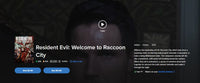 Resident Evil: Welcome to Raccoon City 4K Digital Code (2021) (Redeems in Movies Anywhere; 4K Vudu Fandango at Home & 4K iTunes Apple TV Transfer From Movies Anywhere)