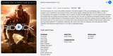 Riddick HD Digital Code (2013 Unrated Director's Cut) (Redeems in Movies Anywhere; HDX Vudu Fandango & HD iTunes Apple TV Transfer From MA)
