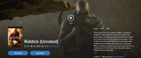 Riddick HD Digital Code (2013 Unrated Director's Cut) (Redeems in Movies Anywhere; HDX Vudu Fandango & HD iTunes Apple TV Transfer From MA)