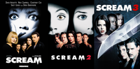 Scream 3-Movie Collection Vudu HDX Digital Codes (3 Movies, 3 Codes)