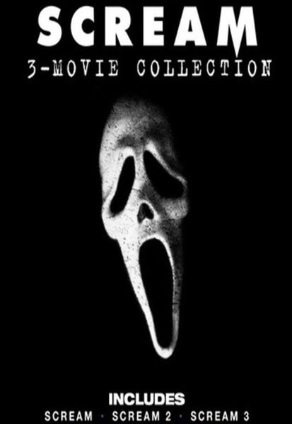 Scream 3-Movie Collection Vudu HDX Digital Codes (3 Movies, 3 Codes)