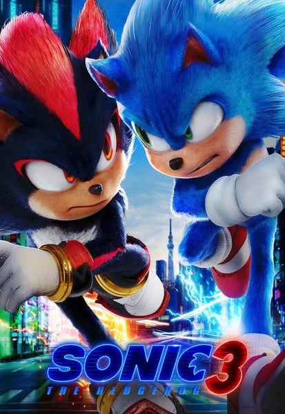 Sonic the Hedgehog 3 iTunes Apple TV 4K Digital Code (2024)