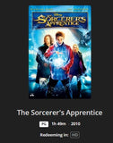 The Sorcerer's Apprentice HD Digital Code (2010) (Redeems in Movies Anywhere; HDX Vudu Fandango at Home & HD iTunes Apple TV Transfer From Movies Anywhere)
