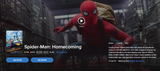 Spider-Man: Homecoming 4K Digital Code (2017) (Redeems in Movies Anywhere; 4K Vudu Fandango at Home & 4K iTunes Apple TV Transfer From Movies Anywhere)