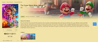The Super Mario Bros. Movie 4K Digital Code (2023) (Redeems in Movies Anywhere; 4K Vudu Fandango at Home & 4K iTunes Apple TV Transfer From Movies Anywhere)