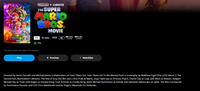 The Super Mario Bros. Movie 4K Digital Code (2023) (Redeems in Movies Anywhere; 4K Vudu Fandango at Home & 4K iTunes Apple TV Transfer From Movies Anywhere)
