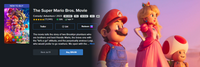 The Super Mario Bros. Movie 4K Digital Code (2023) (Redeems in Movies Anywhere; 4K Vudu Fandango at Home & 4K iTunes Apple TV Transfer From Movies Anywhere)