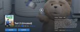 Ted 2 HD Digital Code (2015 Unrated Version) (Redeems in Movies Anywhere; HDX Vudu Fandango at Home & HD iTunes Apple TV Transfer From Movies Anywhere)