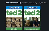 Ted 2 HD Digital Code (2015 Unrated Version) (Redeems in Movies Anywhere; HDX Vudu Fandango at Home & HD iTunes Apple TV Transfer From Movies Anywhere)