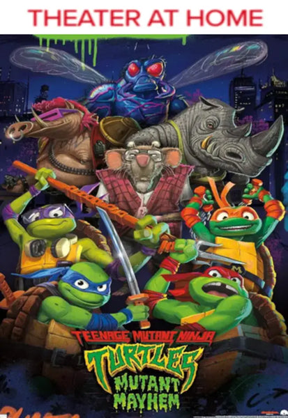 Teenage Mutant Ninja Turtles: Mutant Mayhem UHD Vudu Digital Code