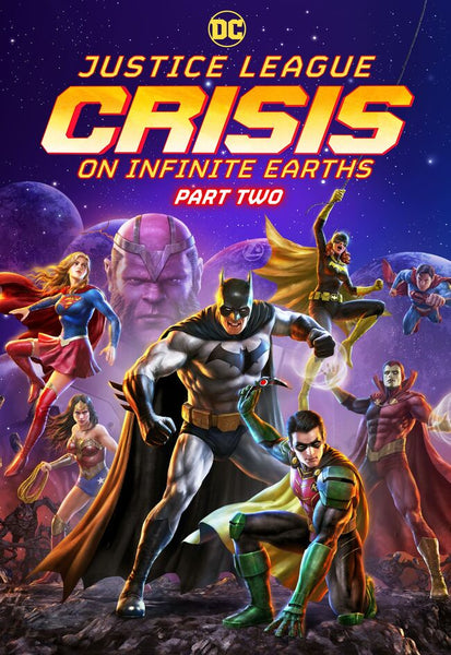 Justice League: Crisis on Infinite Earths Part Two HD Digital Code (2024) (Redeems in Movies Anywhere; HDX Vudu Fandango at Home & HD iTunes Transfer From Movies Anywhere)