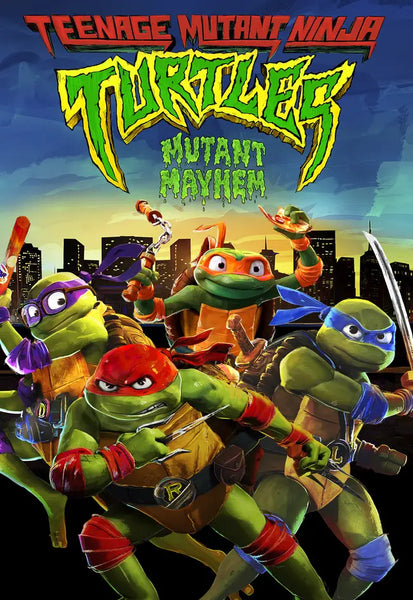 🐢 TEENAGE MUTANT NINJA TURTLES: MUTANT MAYHEM #4KUltraHD